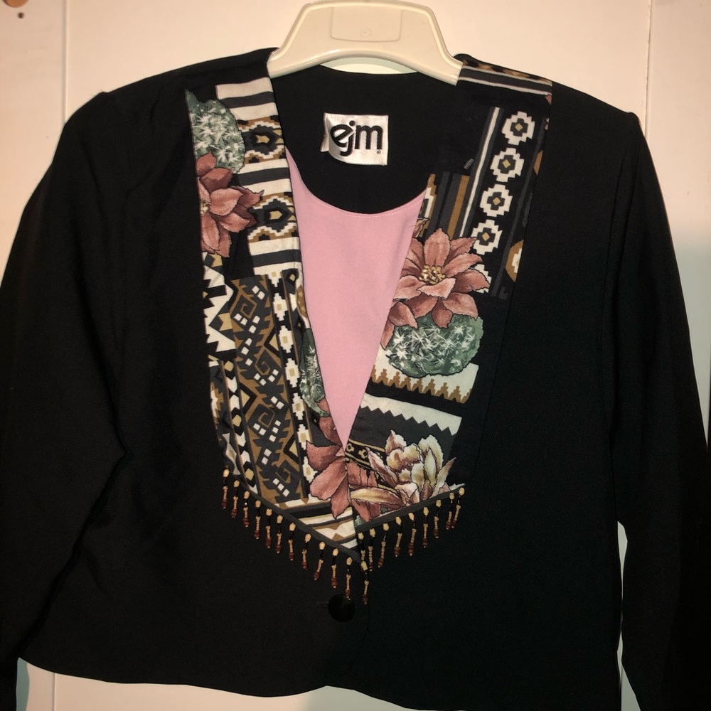 Semi-Floral Blazer